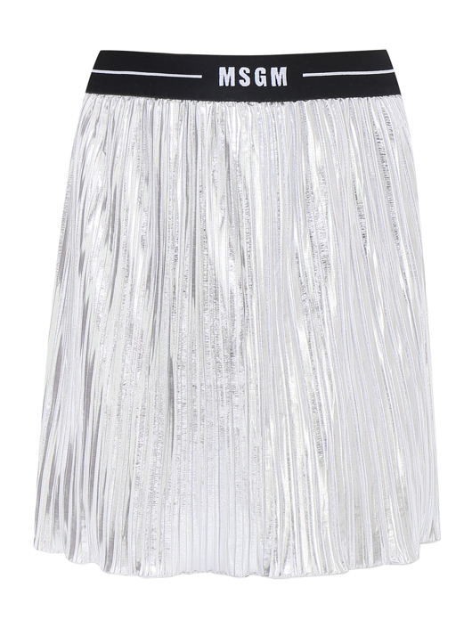 MSGM Юбка-плиссе на резинке