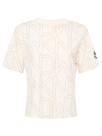 Weekend Max Mara Футболка с узором и вышивкой