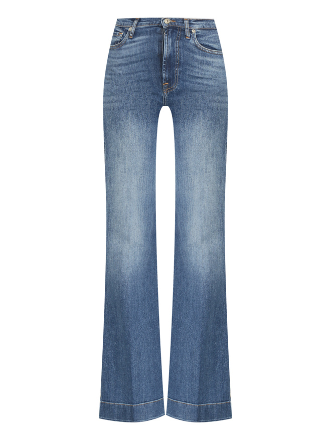 7 For All Mankind Расклешенные джинсы