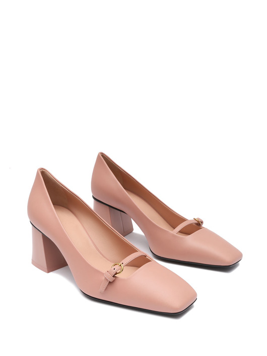 Max Mara Туфли из кожи на каблуке