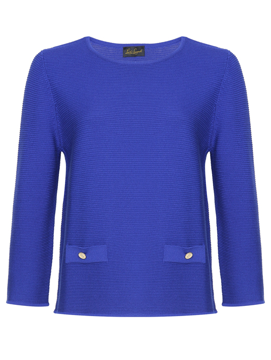 Luisa Spagnoli Шерстяной джемпер в рубчик