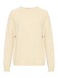 Weekend Max Mara Базовый джемпер из альпаки и хлопка