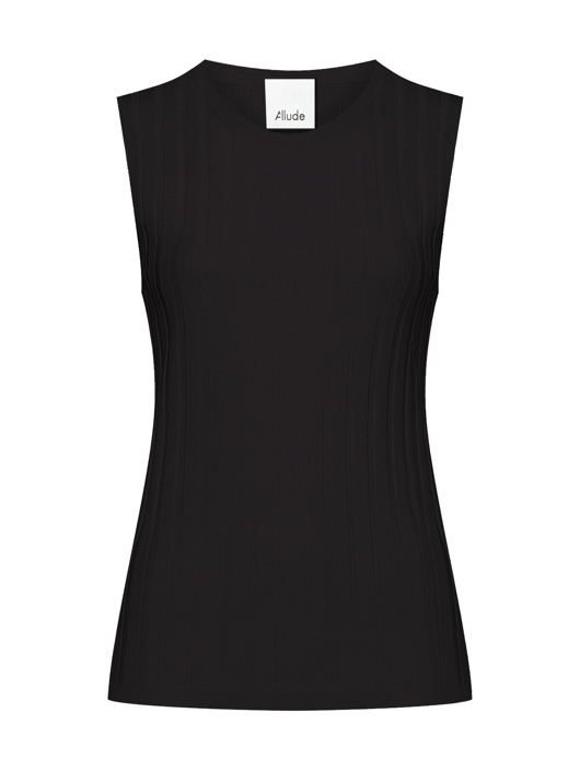 Allude Трикотажный топ без рукавов