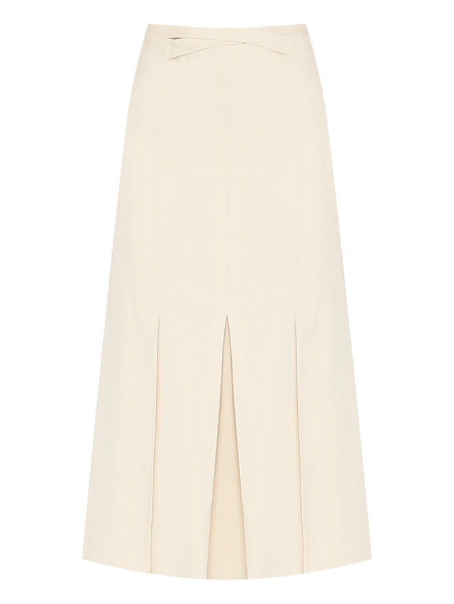 Alberta Ferretti Юбка прямого кроя с завязками