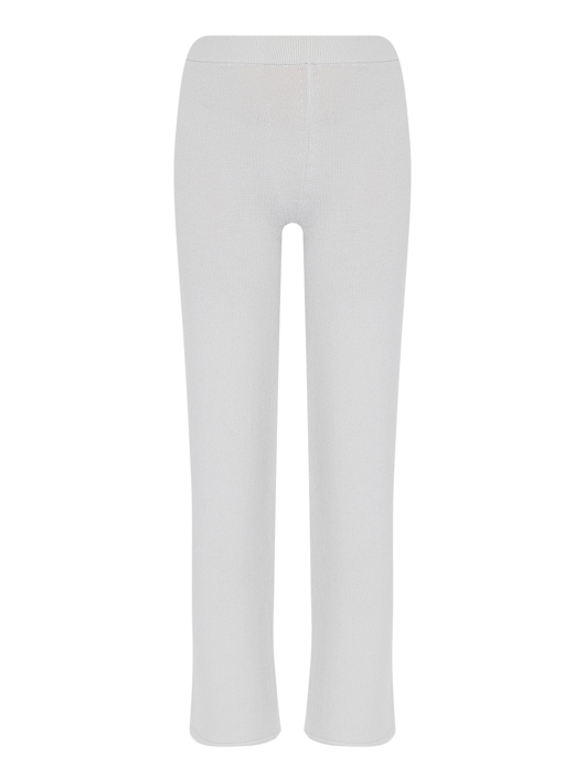 Max Mara Трикотажные брюки из шерсти на резинке