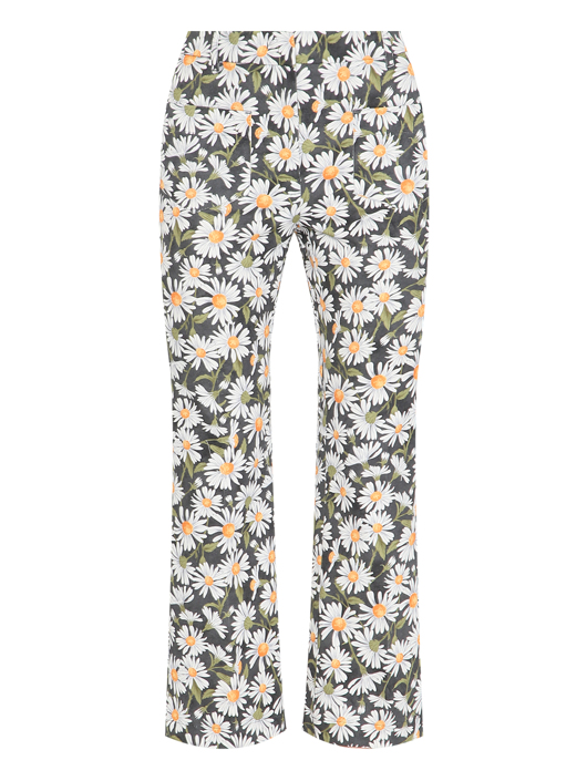Weekend Max Mara Брюки из хлопка с узором