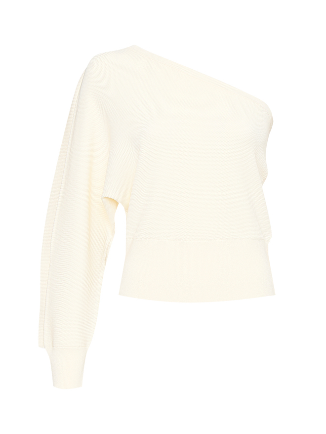 Max Mara Джемпер однотонный на одно плечо