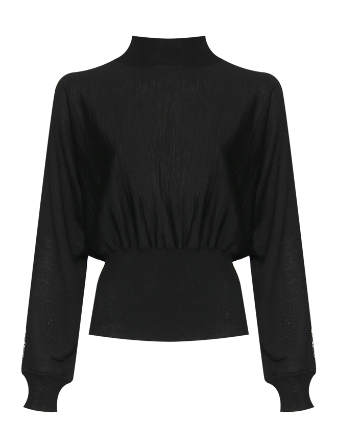 Max Mara Джемпер однотонныйиз шерсти