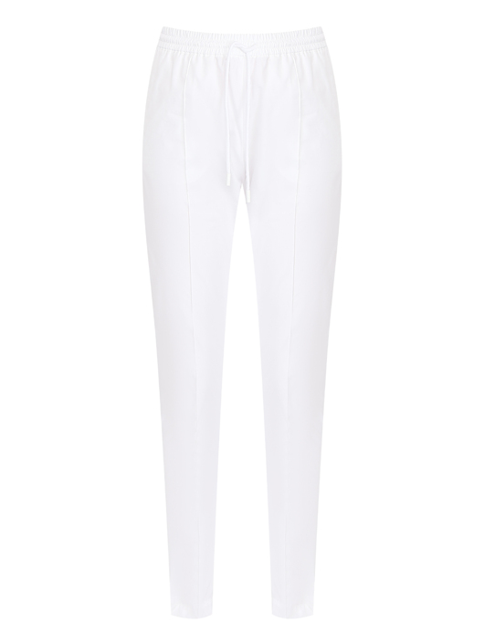 Sportmax Брюки из хлопка на резинке