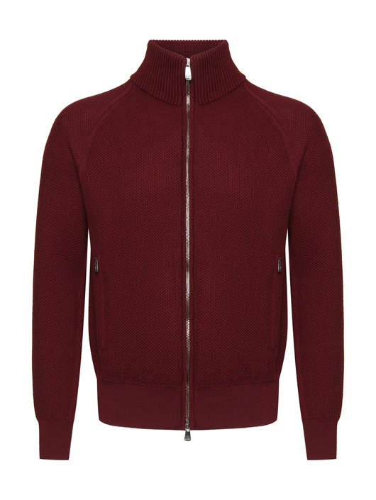 Piacenza Cashmere 1733 Кардиган из шерсти на молнии с карманами