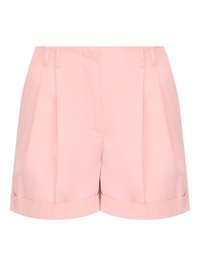 Max Mara Хлопковые шорты с защипами