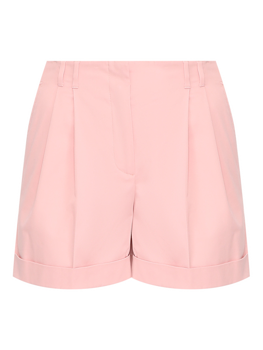 Max Mara Хлопковые шорты с защипами