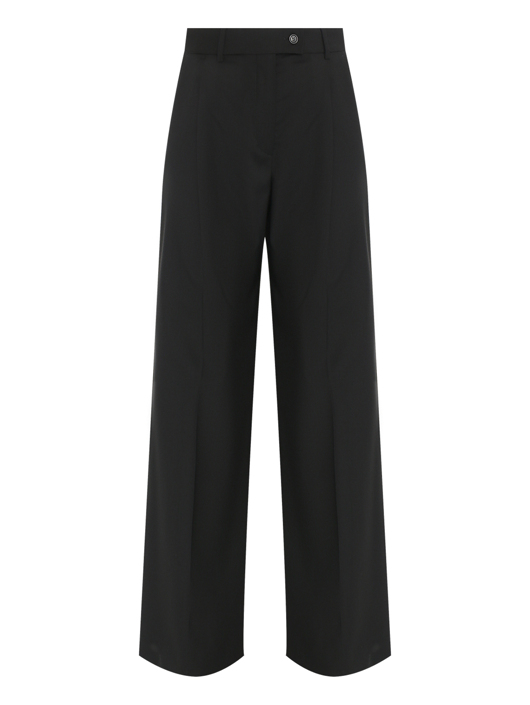 Sportmax Брюки из шерсти с защипами