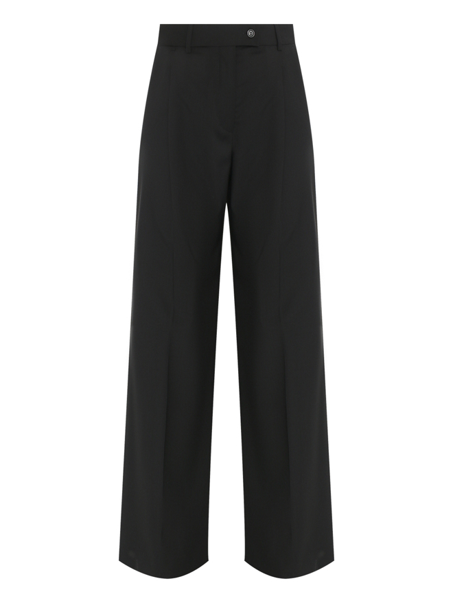 Sportmax Брюки из шерсти с защипами