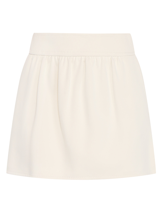 Max Mara Однотонная юбка-мини с карманами