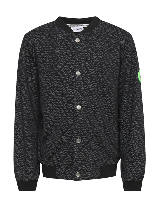 Bikkembergs Бомбер из хлопка с логотипом