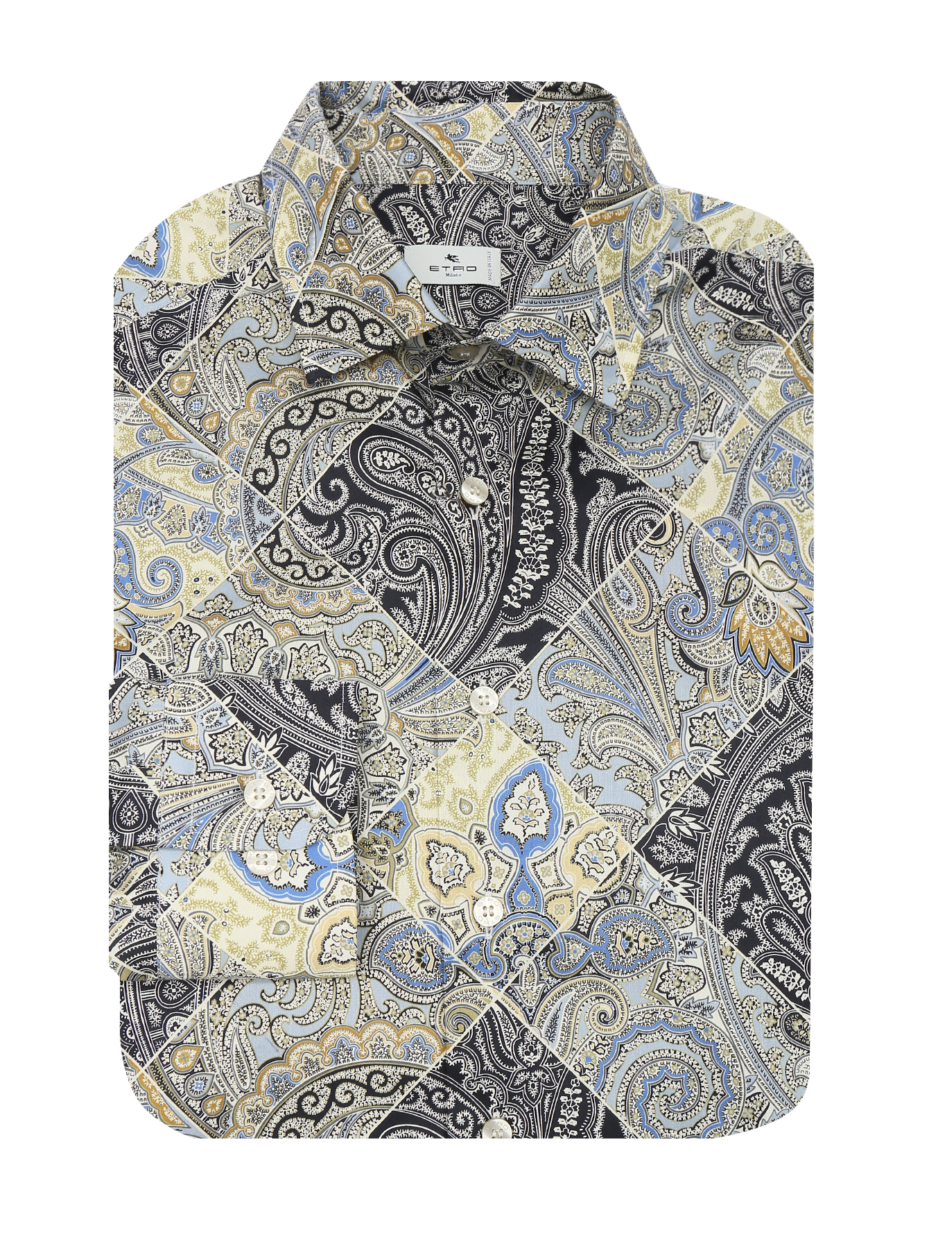 Etro Рубашка из хлопка с узором