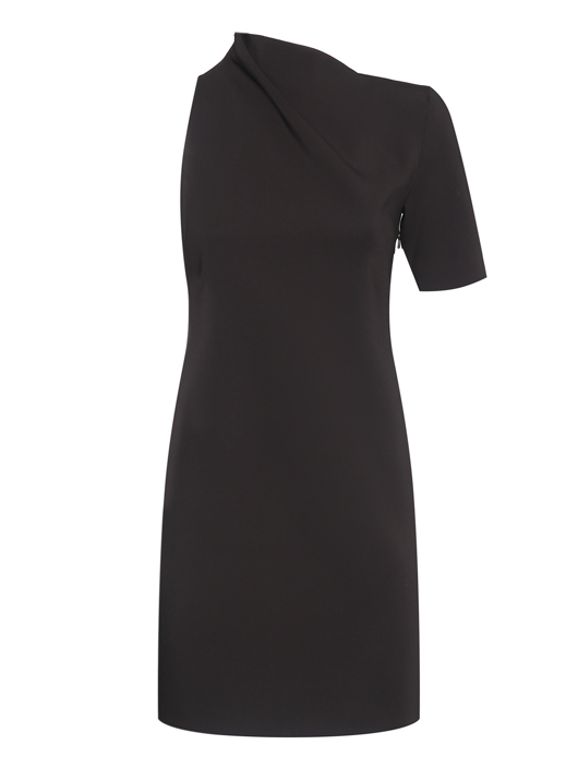 Sportmax Платье-мини асимметричного кроя