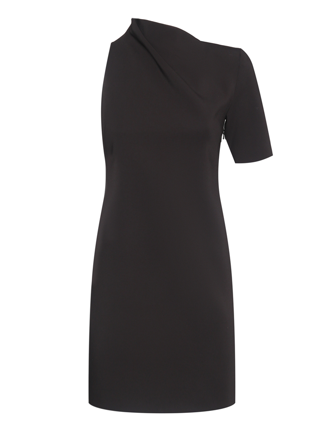 Sportmax Платье-мини асимметричного кроя