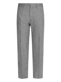 LARDINI Брюки из шерсти с узором