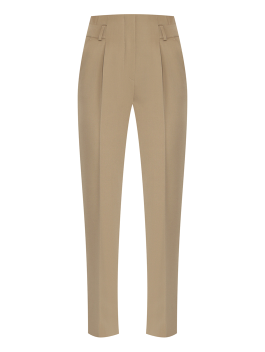 Max Mara Брюки из шерсти зауженного кроя