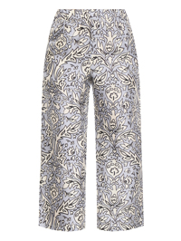 Weekend Max Mara Брюки из шелка с узором