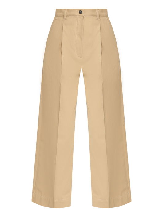 Weekend Max Mara Брюки из хлопка с карманами