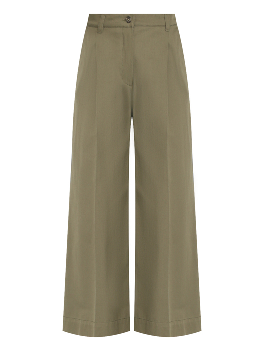 Weekend Max Mara Брюки из хлопка с карманами