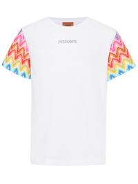 Missoni Футболка из хлопка с логотипом