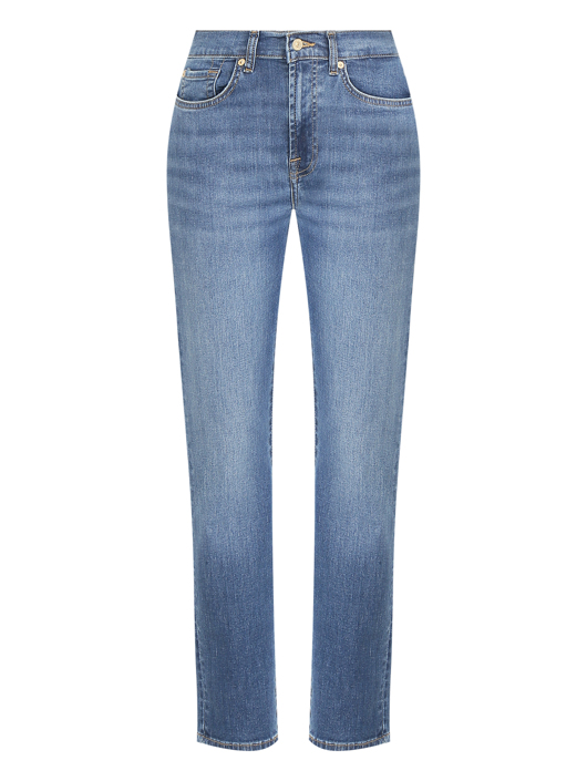 7 For All Mankind Узкие джинсы с эластаном