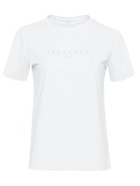 Ellassay Футболка из смешанного хлопка с логотипом