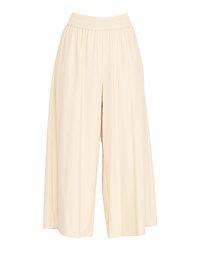Weekend Max Mara Широкие брюки из экокожи