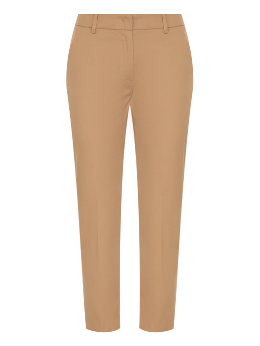 Weekend Max Mara Зауженные брюки из хлопка