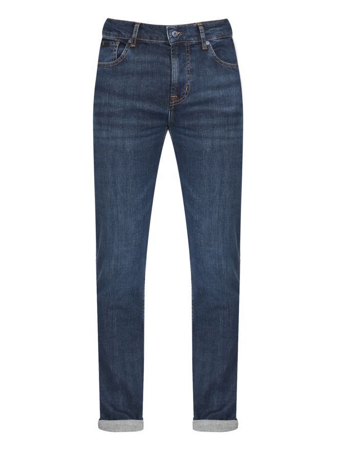 7 For All Mankind Джинсы зауженного кроя