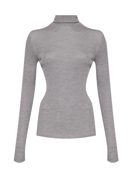 Sportmax Трикотажная водолазка из шерсти