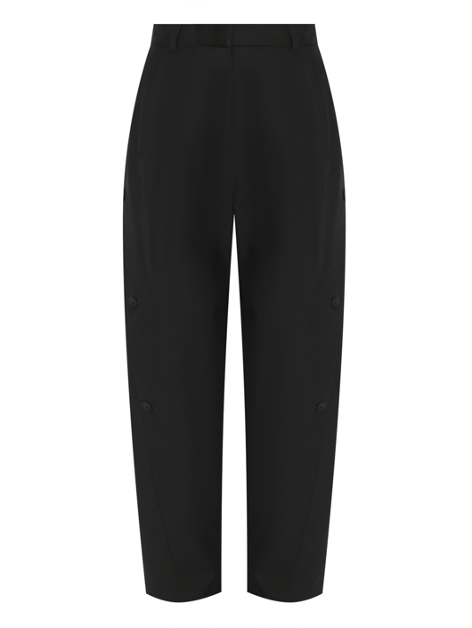 Max Mara Брюки из хлопка с декором