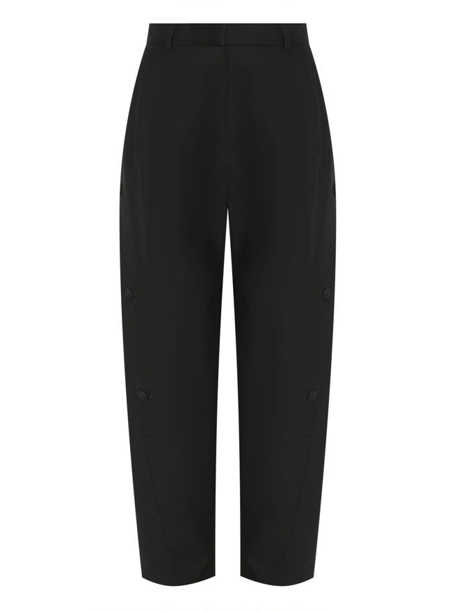 Max Mara Брюки из хлопка с декором