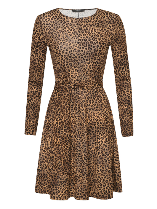 Weekend Max Mara Платье с анималистичным узором