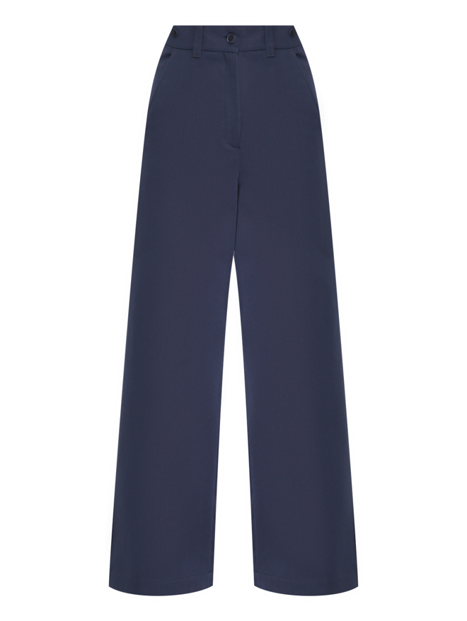 Weekend Max Mara Широкие брюки с карманами