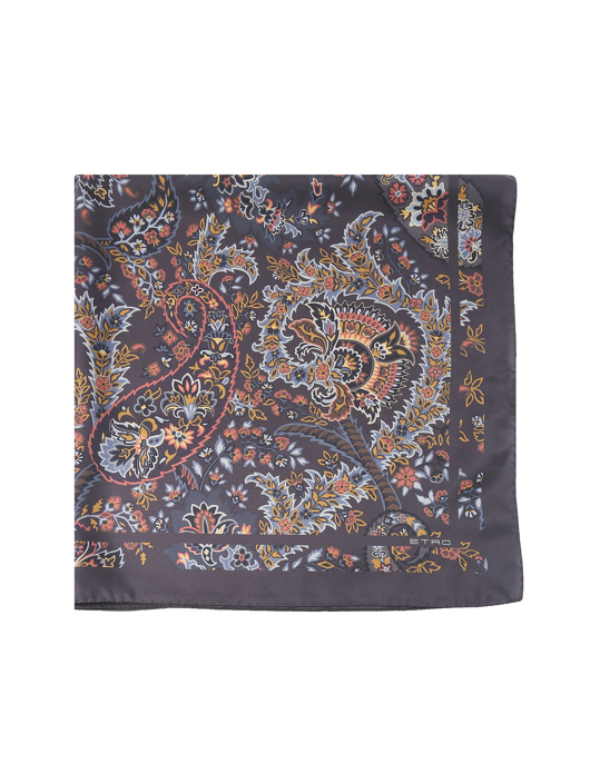 Etro Платок из шелка с узором