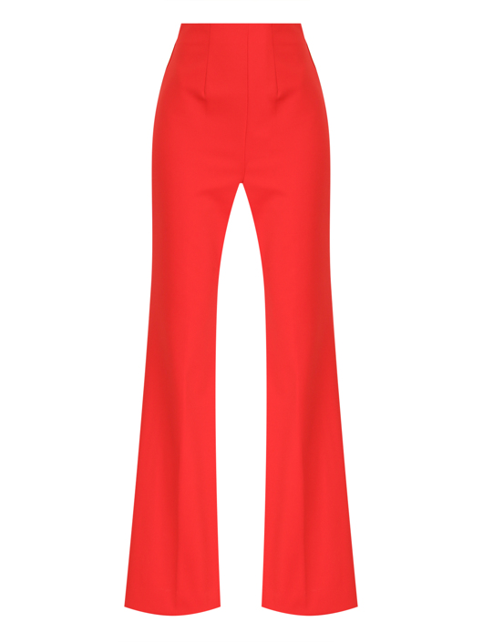 Sportmax Брюки однотонные широкого фасона