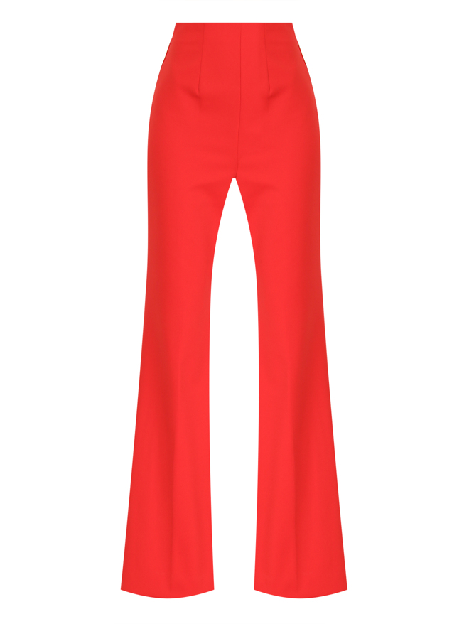 Sportmax Брюки однотонные широкого фасона