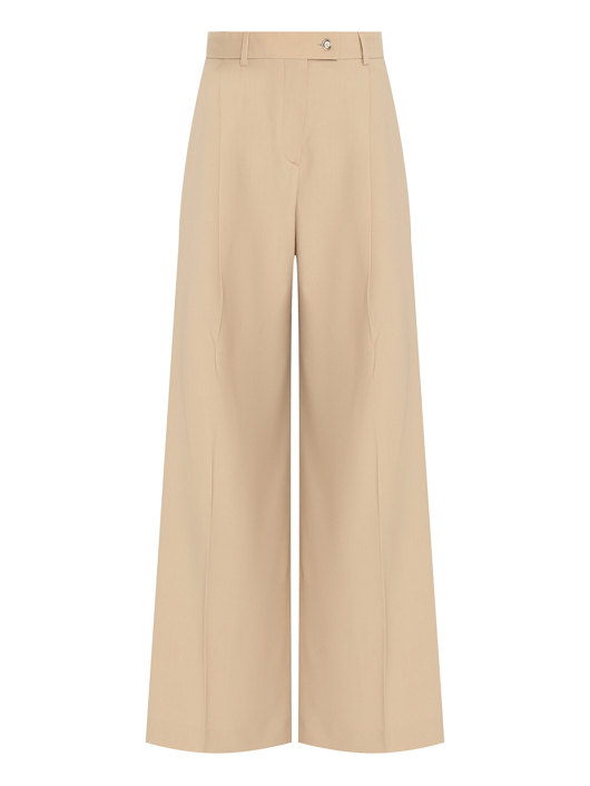 Sportmax Брюки из шерсти с защипами