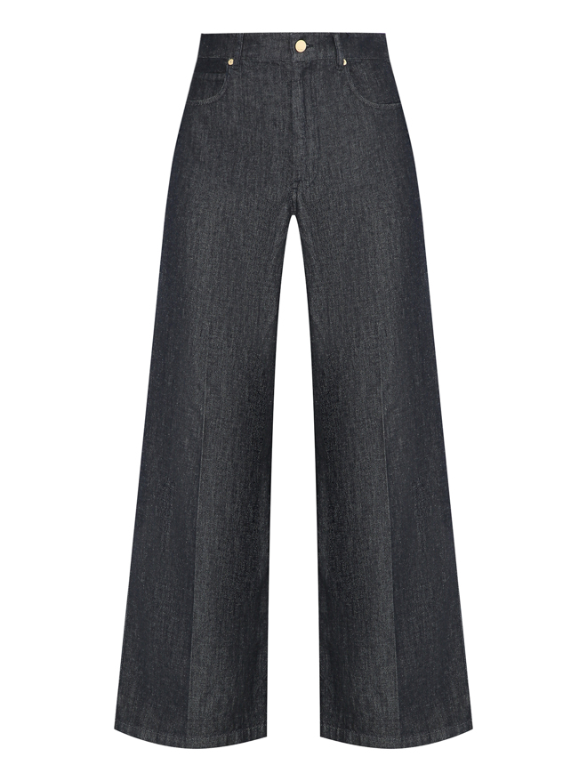 Max Mara Джинсы широкого кроя