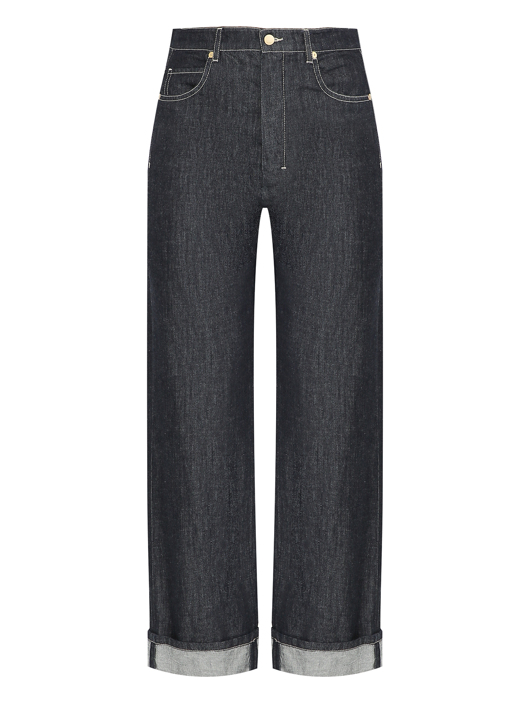 Max Mara Джинсы с контрастной строчкой