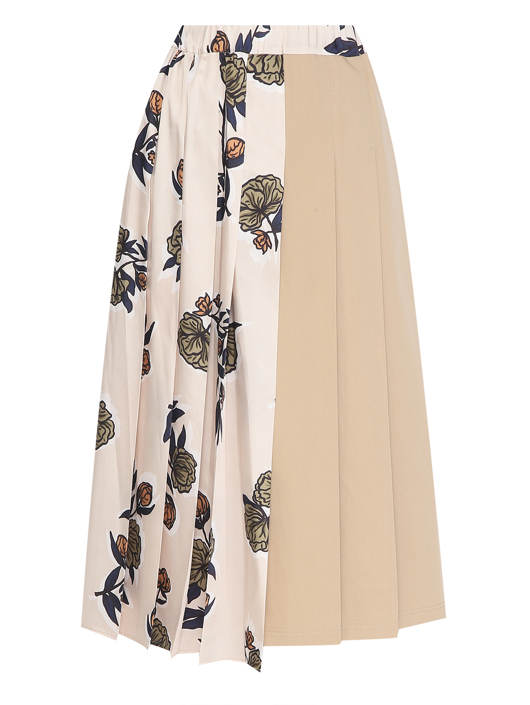 Weekend Max Mara Комбинированная юбка миди