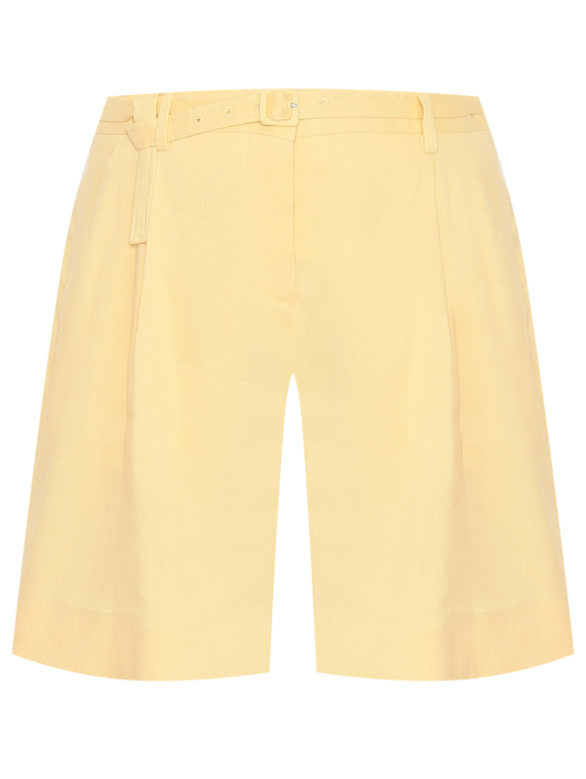 LARDINI Шорты из льна и вискозы