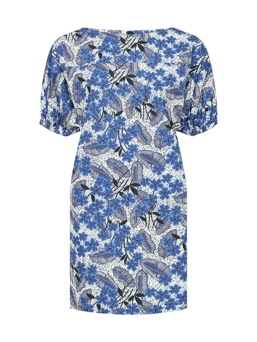 Weekend Max Mara Платье-мини из хлопка с узором