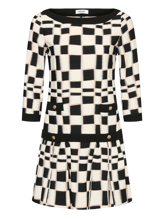 Moschino Платье прямого кроя