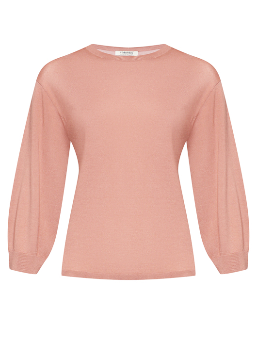 Max Mara Базовый джемпер из шерсти
